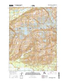 Bering Glacier A-4 NW topographic map thumbnail