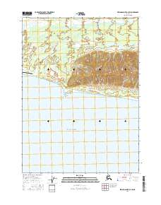 Bering Glacier A-4 SW topographic map thumbnail