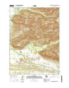 Bering Glacier A-5 NW topographic map thumbnail