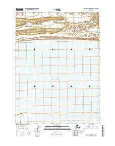 Bering Glacier A-5 SW topographic map thumbnail
