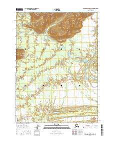 Bering Glacier A-6 NE topographic map thumbnail