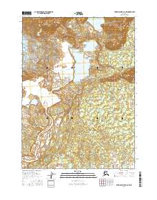 Bering Glacier A-6 NW topographic map thumbnail
