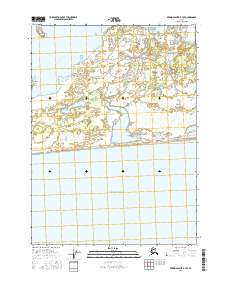 Bering Glacier A-7 SE topographic map thumbnail