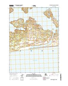 Bering Glacier A-7 SW topographic map thumbnail