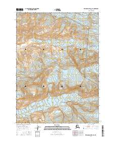 Bering Glacier B-4 SE topographic map thumbnail
