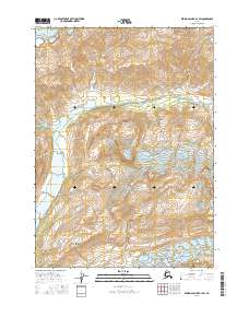 Bering Glacier B-4 SW topographic map thumbnail