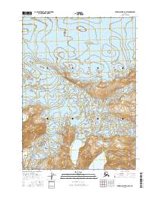 Bering Glacier B-6 SW topographic map thumbnail