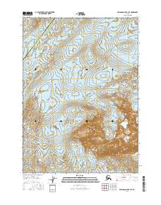Bering Glacier B-7 SE topographic map thumbnail