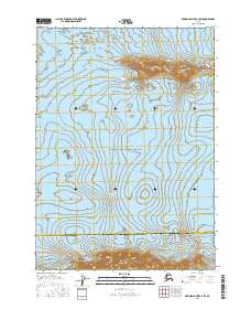 Bering Glacier C-4 SW 2016 topographic map thumbnail