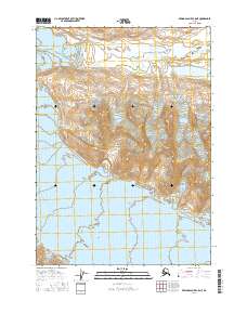 Bering Glacier C-5 NE 2016 topographic map thumbnail