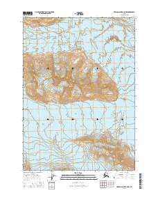 Bering Glacier C-5 NW 2016 topographic map thumbnail