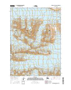 Bering Glacier C-6 NE 2016 topographic map thumbnail