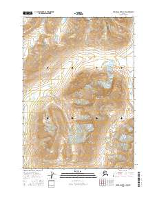 Bering Glacier D-4 SW 2016 topographic map thumbnail