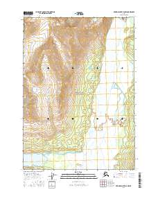 Bering Glacier D-5 NW 2016 topographic map thumbnail