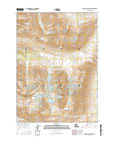 Bering Glacier D-5 SE 2016 topographic map thumbnail