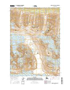 Bering Glacier D-6 SE 2016 topographic map thumbnail