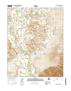 Bettles A-4 SW 2016 topographic map thumbnail