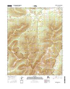 Bettles A-6 SE topographic map thumbnail