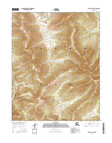 Bettles A-6 SW topographic map thumbnail