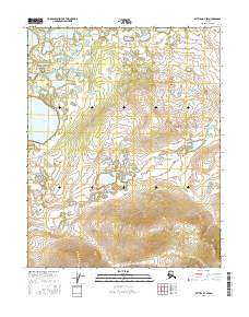 Bettles B-4 SW 2016 topographic map thumbnail