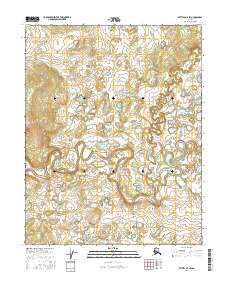 Bettles B-5 SW topographic map thumbnail