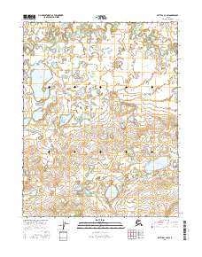 Bettles C-3 SW 2016 topographic map thumbnail
