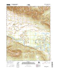 Bettles C-6 NW topographic map thumbnail