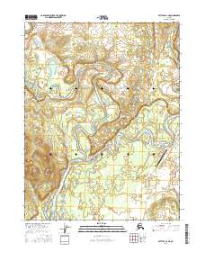 Bettles D-4 NE 2016 topographic map thumbnail
