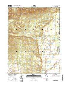 Bettles D-4 SW topographic map thumbnail