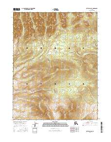 Bettles D-5 SE 2016 topographic map thumbnail