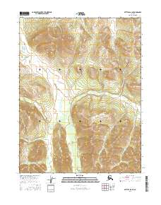 Bettles D-6 NE 2016 topographic map thumbnail