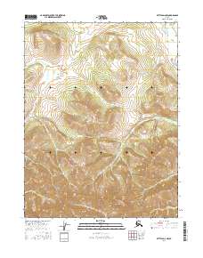 Bettles D-6 NW 2016 topographic map thumbnail