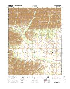 Bettles D-6 SW topographic map thumbnail
