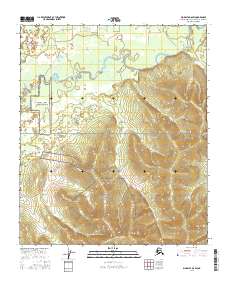 Big Delta D-6 SW 2016 topographic map thumbnail