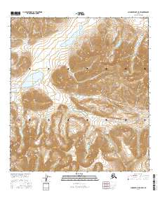 Chandler Lake A-5 SW topographic map thumbnail