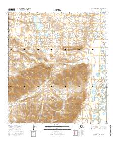 Chandler Lake B-3 SW topographic map thumbnail