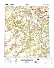 Fairbanks C-1 NW 2016 topographic map preview