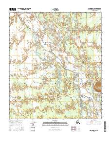Fairbanks C-1 SE 2016 topographic map preview