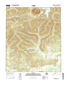 Fairbanks D-1 NW 2016 topographic map thumbnail