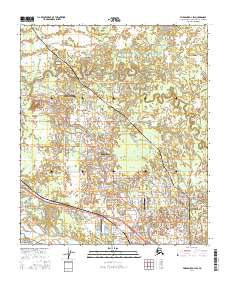 Fairbanks D-1 SW 2016 topographic map thumbnail