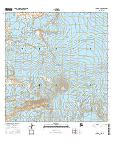 Gulkana A-1 SE 2016 topographic map thumbnail