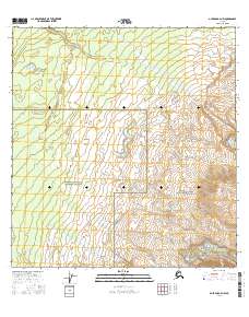 Gulkana A-2 NW 2016 topographic map thumbnail