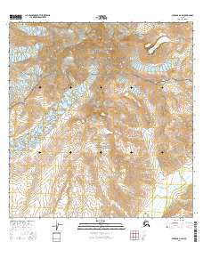 Gulkana A-2 SE 2016 topographic map thumbnail