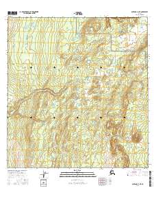 Gulkana A-3 NE 2016 topographic map thumbnail