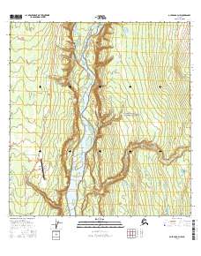 Gulkana A-3 NW 2016 topographic map preview