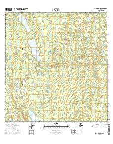 Gulkana A-4 NW 2016 topographic map thumbnail
