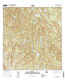 Gulkana A-5 NW 2016 topographic map thumbnail