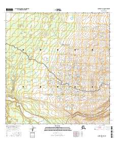 Gulkana B-2 SE 2016 topographic map thumbnail