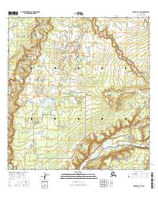 Gulkana B-3 NE 2016 topographic map thumbnail