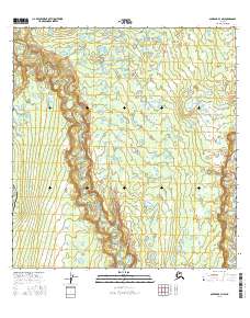 Gulkana B-3 NW 2016 topographic map thumbnail